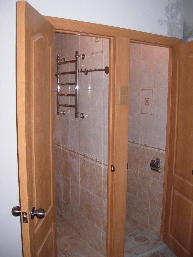 Рекомендации по установке дверей в ванную и туалет в панельном доме