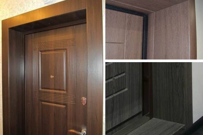 Как отделать откосы входной двери: внутри квартиры, панелями мдф, пвх, после установки железной двери, чем лучше | ремонтсами! | информационный портал