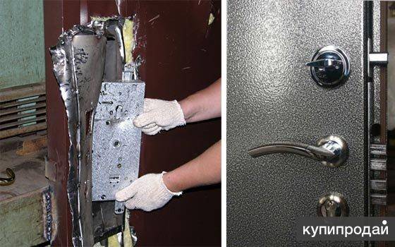 Как отремонтировать замки входной металлической двери