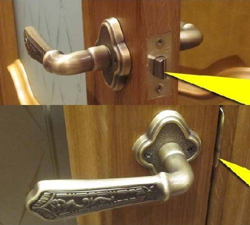 Инструкция по установке дверной ручки в межкомнатной двери