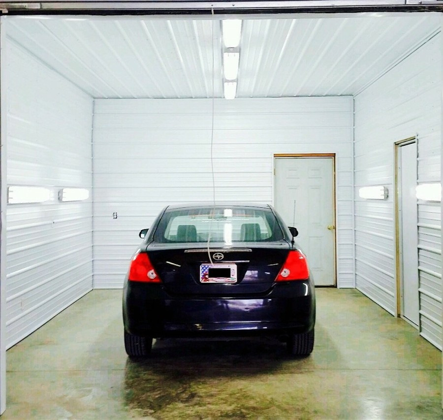 Освещение в гараже: нормы, схема, как лучше сделать