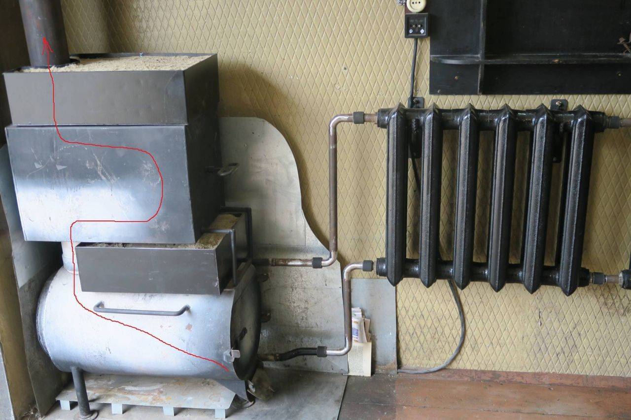 Теплообменник для отопления частного дома: в кирпичную печь своими руками, на трубу дымохода банной печки, к водяному котлу
