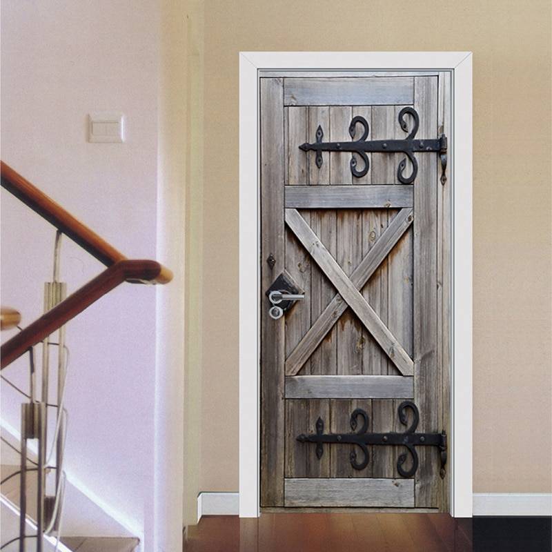 Декор двери без особых затрат – 5 реальных способов