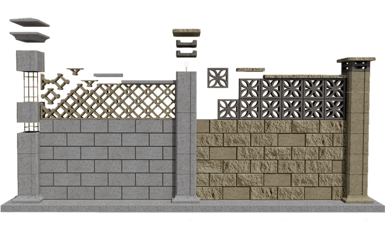 Забор из камня: фото, инструкция по установке