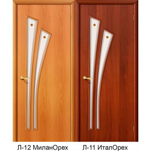 Двери миланский орех: фото, как выглядит данный цвет на межкомнатных дверях