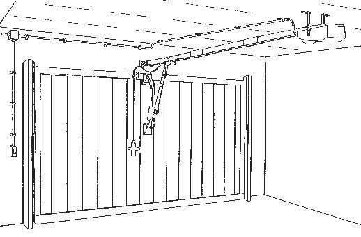 Изготовление и установка подъёмных гаражных ворот своими руками
