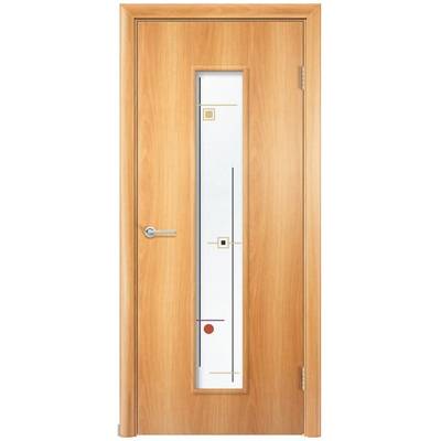 Что представляет собой стандартная ламинированная дверь?