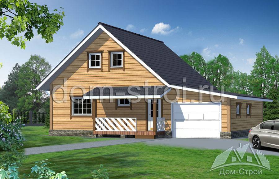 Проекты каркасных домов с гаражом: особенности каркасных домов, способы пристройки, достоинства и недостатки деревянных и пеноблочных гаражей, пристройка гаража своими руками