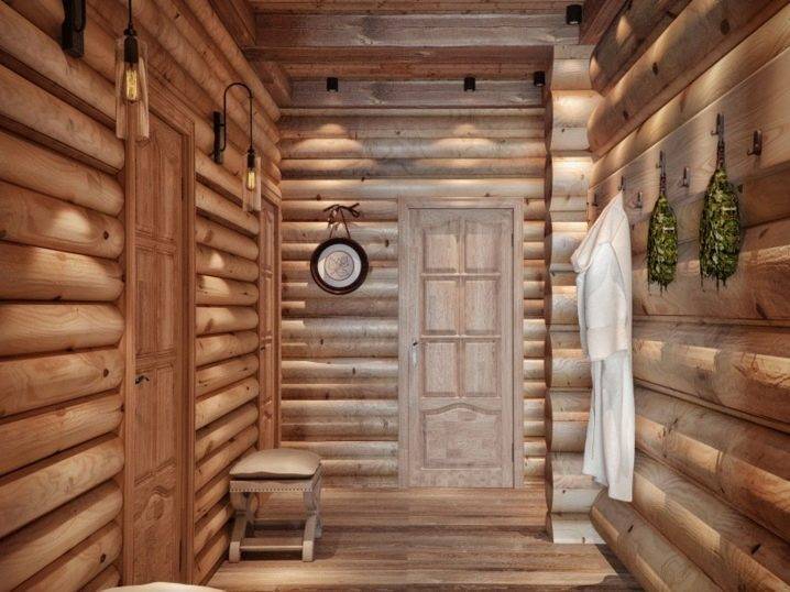 Банная дверь: стандартные размеры с коробкой из дерева