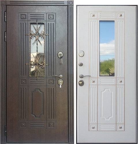 Входные двери в дом: металлические, железные, деревянные со стеклом, фото вариантов