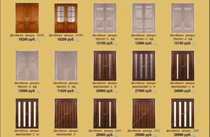 Дверь двойная распашная, межкомнатная - межкомнатные двустворчатые стандартные двери с коробкой (фото) – metaldoors