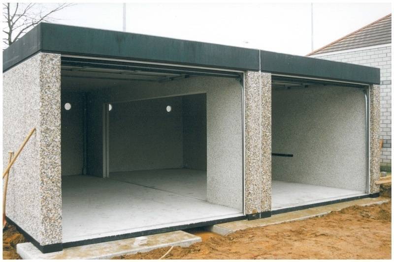 Строительство монолитного бетонного гаража своими руками — толщина стен, покрытие, заливка