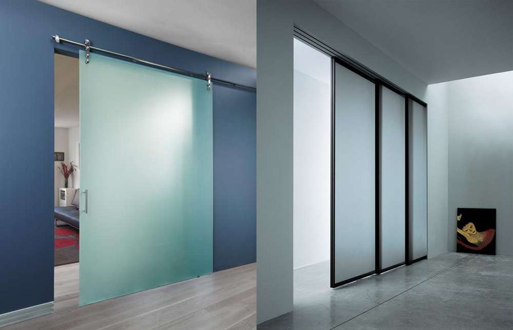 Межкомнатные двери со стеклом: 70+ фото в интерьере, красивые идеи оформления