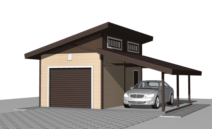 Каркасный гараж на 2 машины - инструкция по возведению постройки