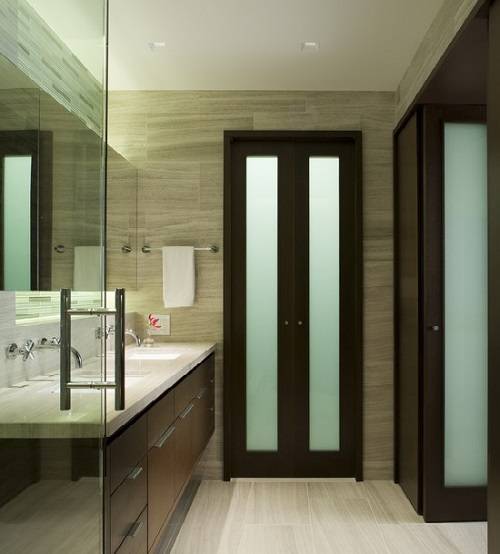 Узнаем какую выбрать дверь для ванной: дизайн, материал, фото