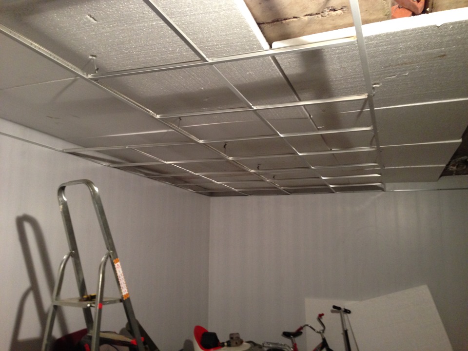 Как отделать потолок в гараже правильно - 1погаражам