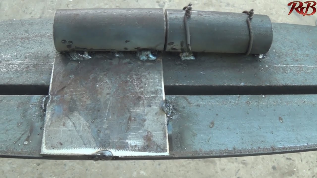 Как правильно приварить петли на ворота и калитку: видео