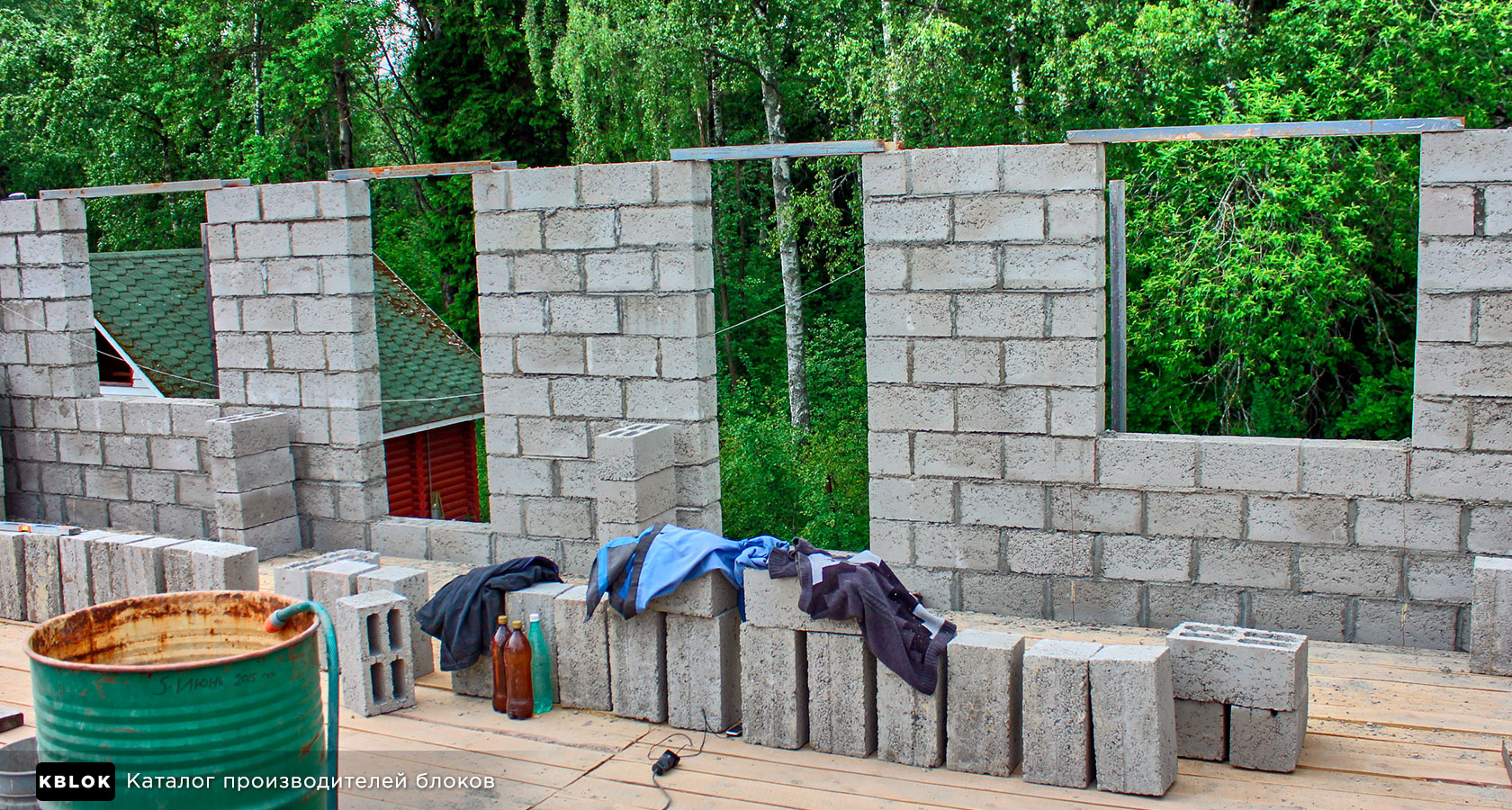 Забор из керамзитобетонных блоков своими руками - строительный журнал palitrabazar.ru