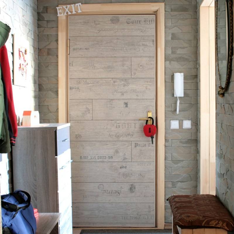Декор двери: как украсить дверь в комнате своими руками, оформление с фото